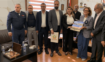 لقاء أوروبي - لبناني في مكتب محافظ النبطية