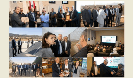 السفير الفرنسي يختتم مشروع دعم البلديات في بعلبك