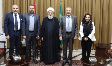 الخطيب استقبل وفد &quot;التيار الوطني الحر&quot; في مقر المجلس