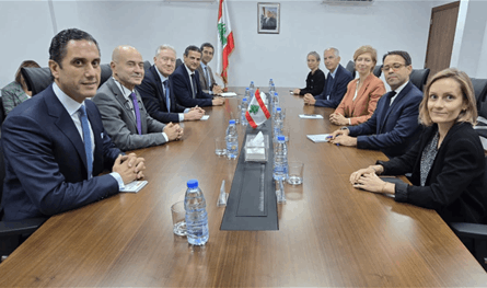 رجي بحث مع لوجاندر التصعيد الإسرائيلي ودعم فرنسا للجيش