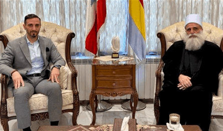 شيخ العقل استقبل سفراء ووفودًا بحثت شؤونًا دبلوماسية وأكاديمية