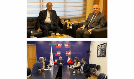 حيدر يلتقي وفد نقابة مالكي الشاحنات المبردة ويبحث مطالب القطاع