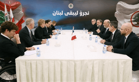 جعجع استقبل مستشارة الرئيس الفرنسي في معراب