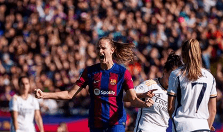 سيدات الكلاسيكو.. برشلونة يكتسح ريال مدريد 