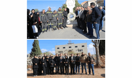 ينال صلح يشيد بتضحيات عناصر الدفاع المدني ودورهم الوطني والإنساني