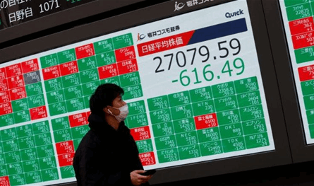 بعد تحذير صيني من السفر إلى اليابان.. &quot;نيكي&quot; يتراجع مع هبوط أسهم السياحة