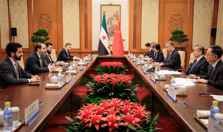 الصين تتعهد بدعم سوريا في إعادة الإعمار