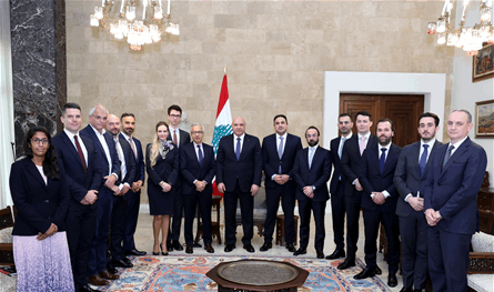 عون: لبنان يعمل بثبات لاستعادة الثقة الدولية 