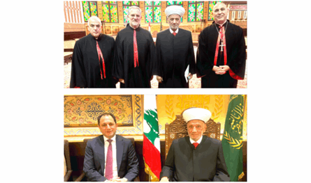 دريان استقبل وفدًا كاثوليكيًا.. ودعوة إلى لقاء يجمع البابا مع رؤساء الطوائف