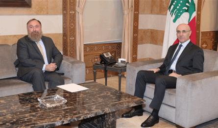 الحجار استقبل سفير المكسيك وسفير لبنان في الإمارات