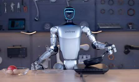 بالفيديو.. &quot;روبوت&quot; صيني يقوم بالأعمال المنزلية!