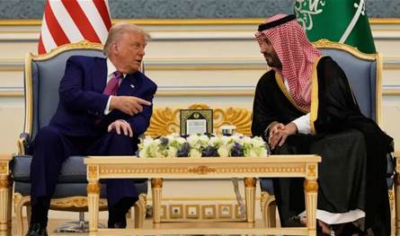 استجابة لدعوة الرئيس ترامب.. ولي العهد السعودي يبدأ زيارة رسمية إلى أميركا