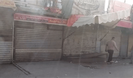 تضامنا مع الجيش... إقفال جزئي للمدارس والمحال التجارية في بعلبك 