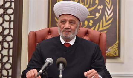 المفتي دريان عرض الاوضاع مع النائب سليمان والتقى وفدا من مجمع مركز الإمام البخاري