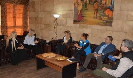 الرافعي بحثت مع بيلينغ في ملف النزوح السوري شمالا