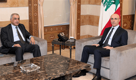 الحجار بحث وهاشم في الأوضاع الإنمائية والخدماتية في الجنوب والعرقوب