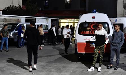 وفد من فصائل منظمة التحرير الفلسطينية زار جرحى مجزرة عين الحلوة