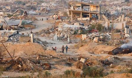 الغارات الإسرائيلية تتواصل على غزة.. وحماس تحذر من &quot;شرارة الحرب&quot;