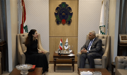 اللواء شقير استقبل سفيرة لبنان في قبرص