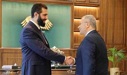 متري التقى الشرع في دمشق لبحث تطوير العلاقات الثنائية