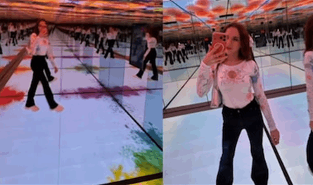 خروج عن المألوف.. غرفة قياس ملابس استثنائية في دبي