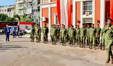 فوج حرس بيروت يحيي الذكرى الـ82 للاستقلال بحضور عبود