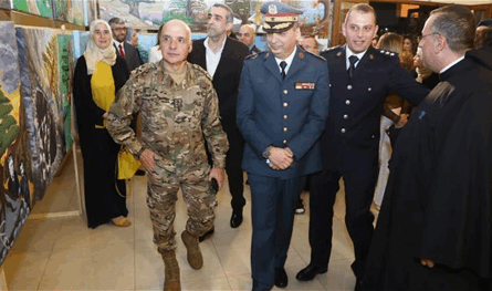 افتتاح معرض &quot;الأرز&quot; في الدكوانة بمشاركة فنانين ووفود رسمية