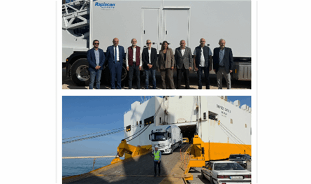 وصول سكانر متطور إلى مرفأ طرابلس لتعزيز الأمن الجمركي