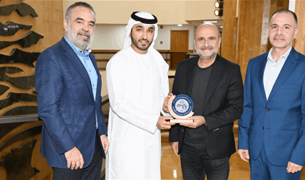 أبي رميا وترزيان استقبلا رئيسي الاتحاد العربي واللبناني للدراجات