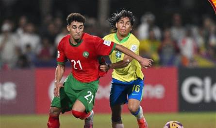 بهدف قاتل في كأس العالم لكرة القدم تحت 17 عاماً.. البرازيل تفوز على المغرب (فيديو) 