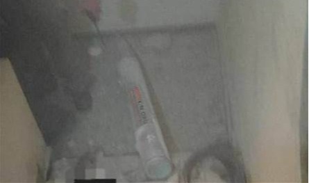 صاروخٌ لم ينفجر في المبنى المُستهدف في حارة حريك