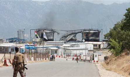 الأمن العراقي يطلق النار على مسيرة قرب حقل خور مور للغاز