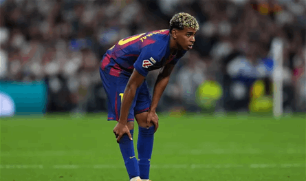 أزمة جديدة في برشلونة.. لامين يامال يشتكي من &quot;سوء التعامل&quot; مع إصابته