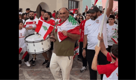 مسيرة رياضية للبنانيين في قطر.. فيديو يرصدهم هناك