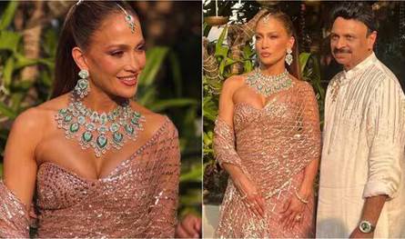 زفاف خيالي في الهند… لوبيز ونجوم بوليوود يسرقون الأضواء (فيديو)