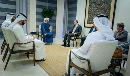 عبدالله بن زايد وبولس يبحثان الأزمة السودانية وتعزيز الجهود الدولية