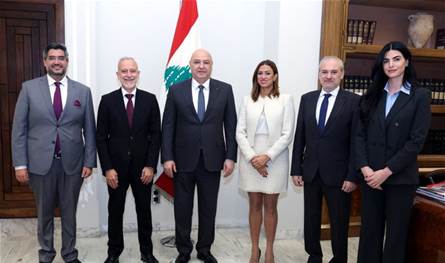 عون استقبل رئيس مجلس إدارة مرفأ طرابلس الجديد اسكندر بندلي