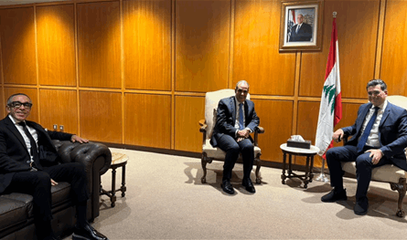 وزير الخارجية المصري في بيروت 