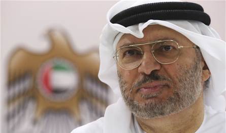 قرقاش ينفي ان تكون الإمارات قدمت أي دعم عسكري للأطراف المتحاربة في السودان