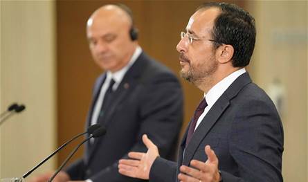 الرئيس القبرصي من بعبدا: ترسيم الحدود البحرية مع لبنان يشكل أساساً للإستقرار الإقليمي