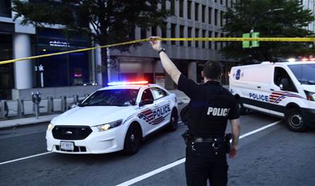 إطلاق نار قرب البيت الأبيض.. إصابات وهذا ما حصل (فيديو)