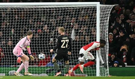 بفوز &quot;نادر&quot;.. أرسنال ينتزع صدارة دوري الأبطال من بايرن ميونيخ