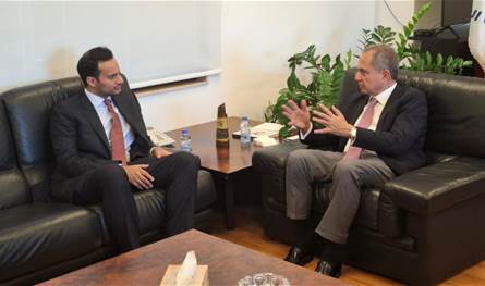 الصدي يبحث مع جهاز قطر للاستثمار الفرص المتاحة في لبنان