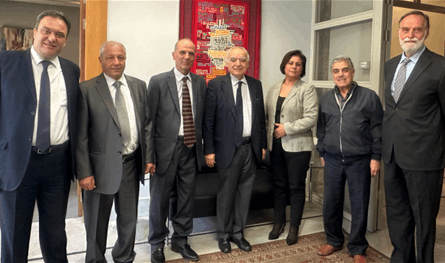 سلامة استقبل وفد المجلس الثقافي للبقاع الشمالي