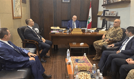 منسى اطلع على سير العمل والقضايا خلال زيارته المحكمة العسكرية