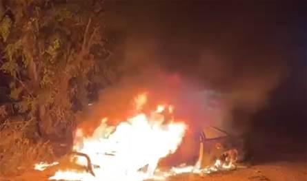 انفجار سيارة ليلا في الخيام