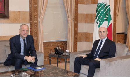 الحجار استقبل مدير مكتب IOM في لبنان لتعزيز التعاون في شؤون الهجرة
