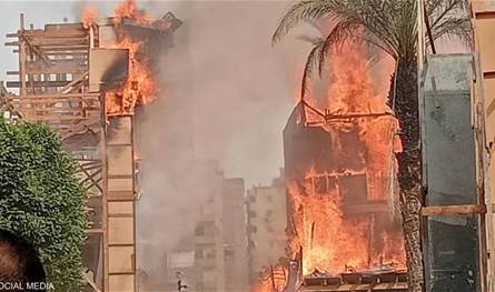 حريق هائل يلتهم ستوديو مصر.. فهل من إصابات؟ (فيديو)