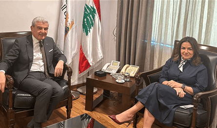 الخوري التقى وزيرة الشؤون والسفير التركي