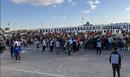 مظاهرات واسعة في ليبيا تطالب بإجراء الانتخابات الرئاسية فوراً